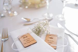 Product thumbnail Cherry Wood Personalised Place Settings