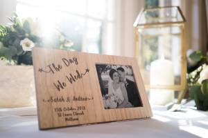 Product thumbnail The Day We Wed Personalised Photo Frame