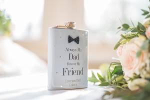 Product thumbnail Always My Dad Forever My Friend Hip Flask