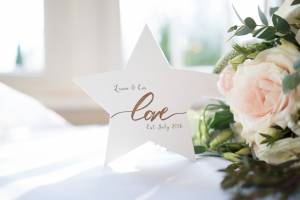 Product thumbnail Love Freestanding Personalised Star