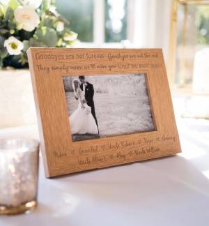 Product thumbnail Personalised Wedding Remembrance Frame