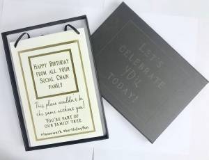 Product thumbnail Let's Celebrate You Bespoke Boxed Gift